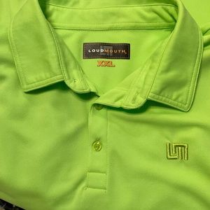 Loudmouth golf polo shirt XXL EUC Like New